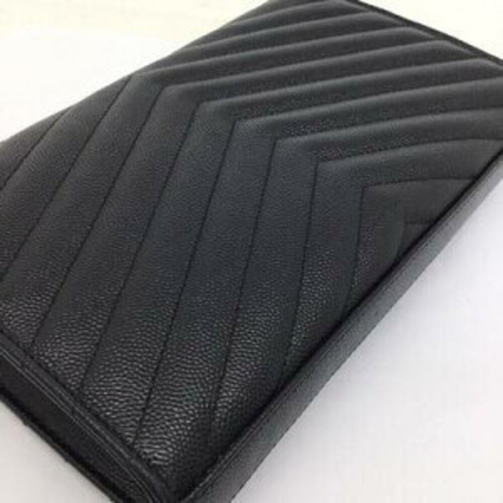 SAINT LAURENT Chain Shoulder Bag Black Leather - Picture 7 of 15